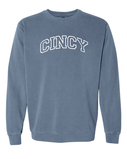 Cincy Embroidered Crewneck Sweatshirt