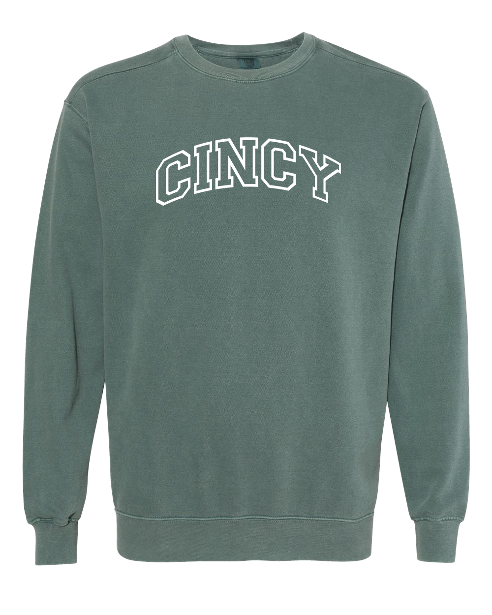 Cincy Embroidered Crewneck Sweatshirt