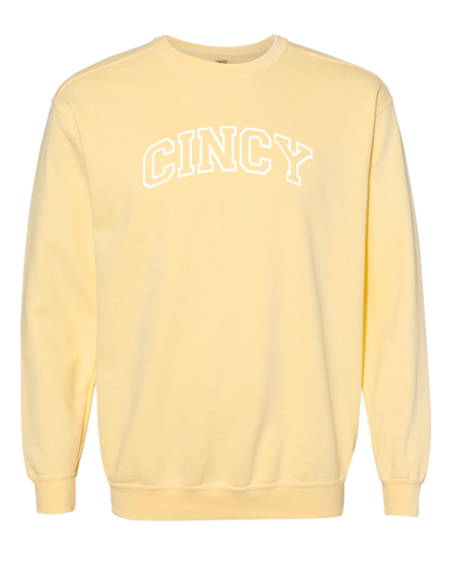Cincy Embroidered Crewneck Sweatshirt