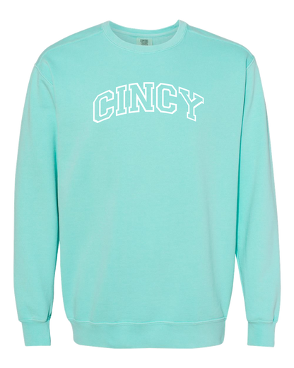 Cincy Embroidered Crewneck Sweatshirt