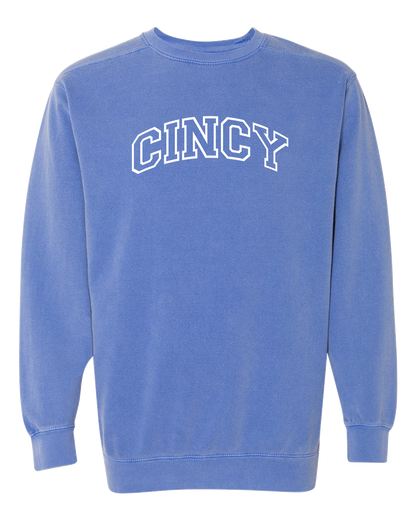 Cincy Embroidered Crewneck Sweatshirt