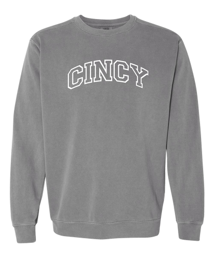 Cincy Embroidered Crewneck Sweatshirt