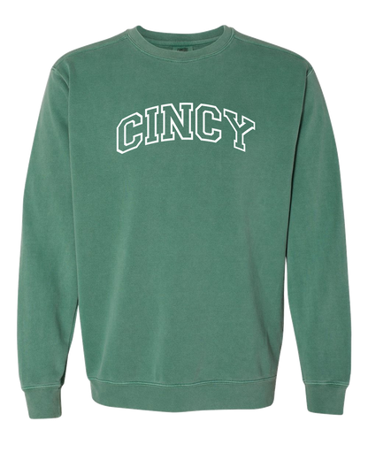 Cincy Embroidered Crewneck Sweatshirt