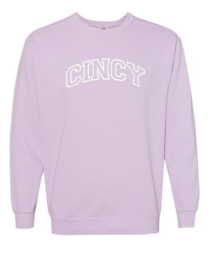 Cincy Embroidered Crewneck Sweatshirt
