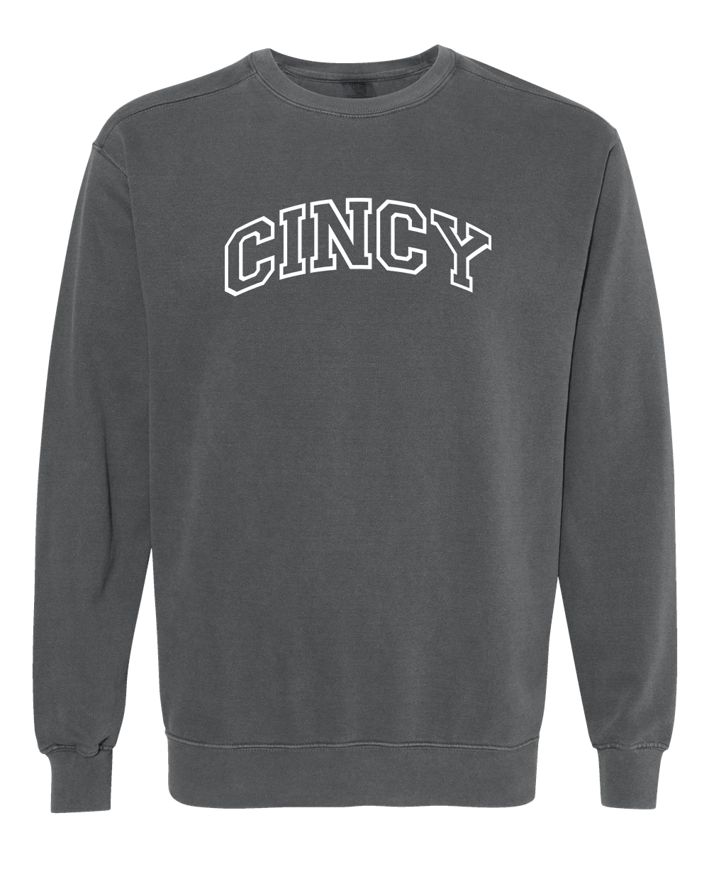 Cincy Embroidered Crewneck Sweatshirt