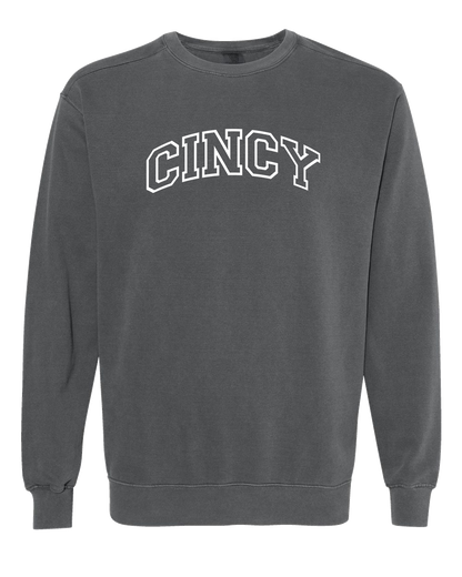 Cincy Embroidered Crewneck Sweatshirt