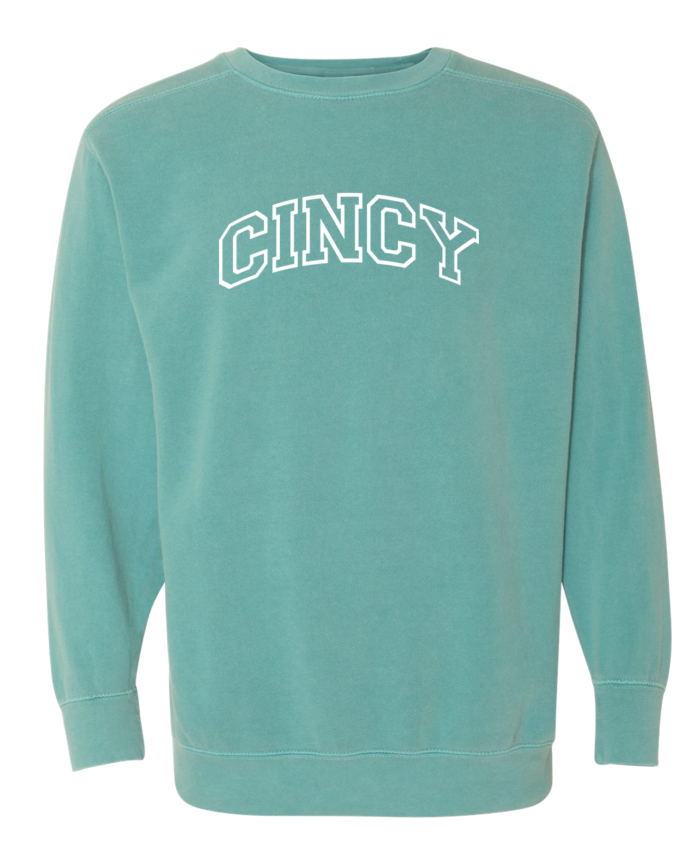 Cincy Embroidered Crewneck Sweatshirt