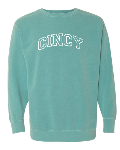 Cincy Embroidered Crewneck Sweatshirt