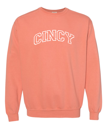 Cincy Embroidered Crewneck Sweatshirt