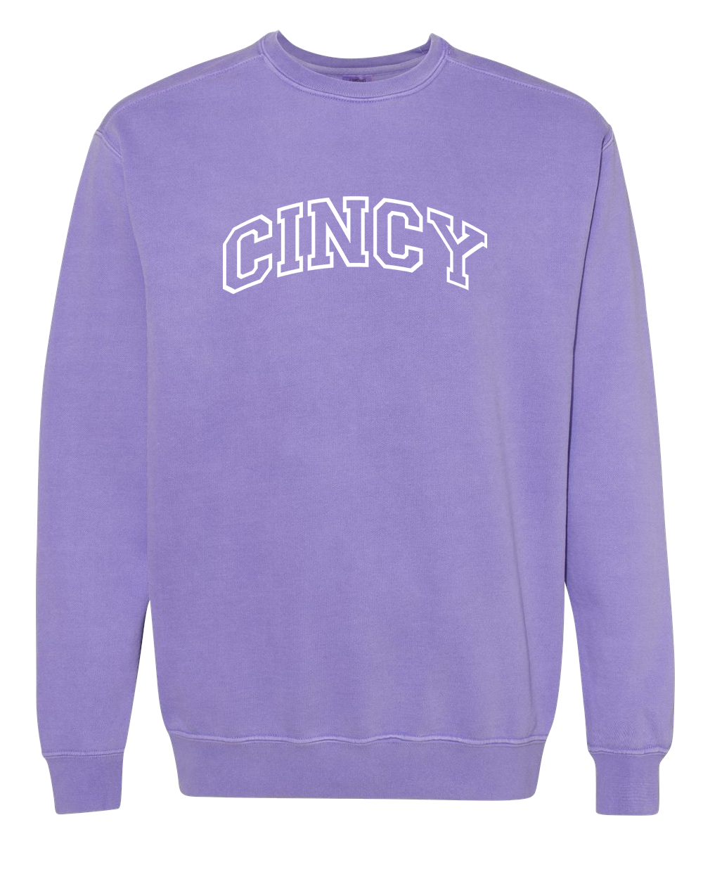 Cincy Embroidered Crewneck Sweatshirt