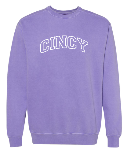 Cincy Embroidered Crewneck Sweatshirt